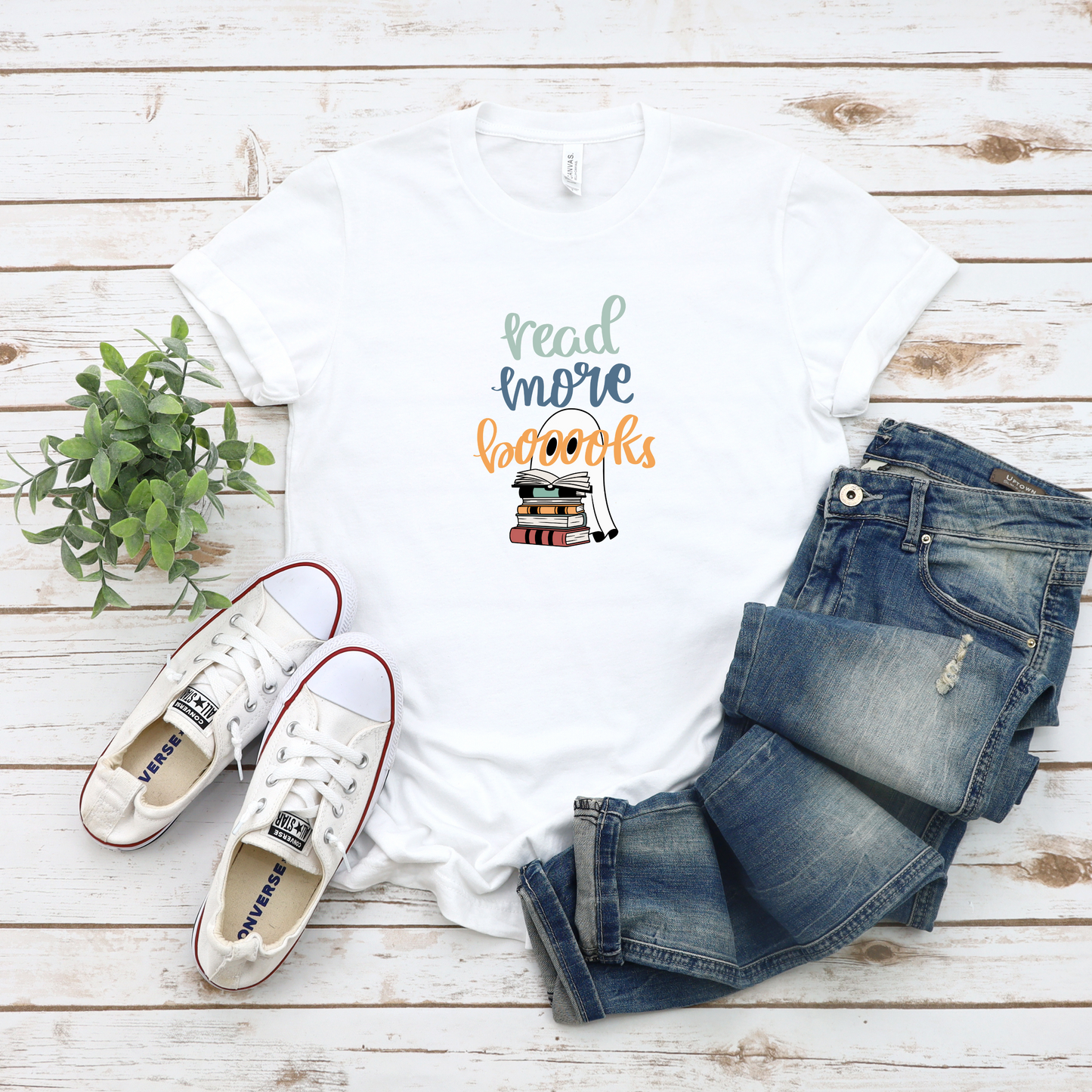 Read More Booooks Ghost Tee