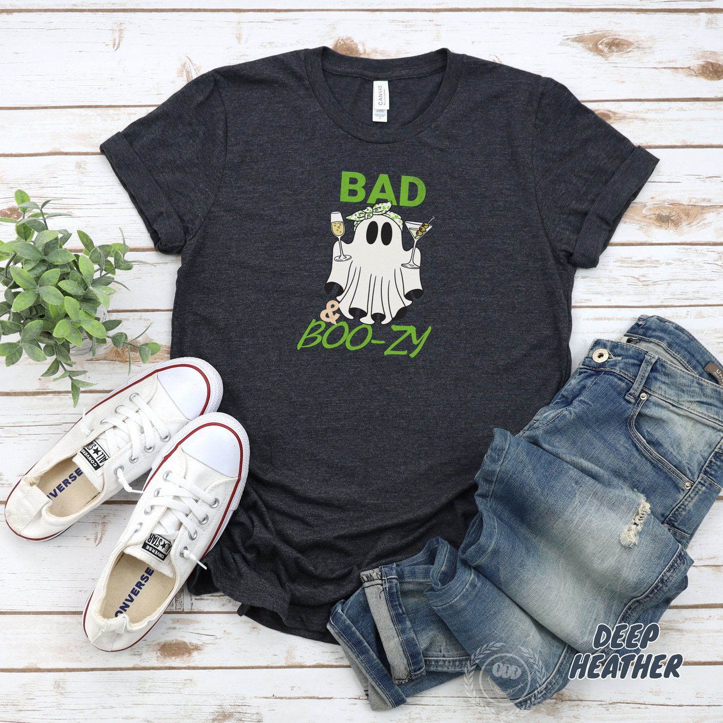 Bad and Boo-zy Ghost Tee