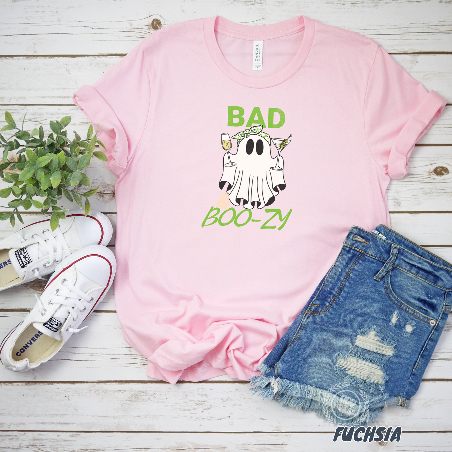 Bad and Boo-zy Ghost Tee
