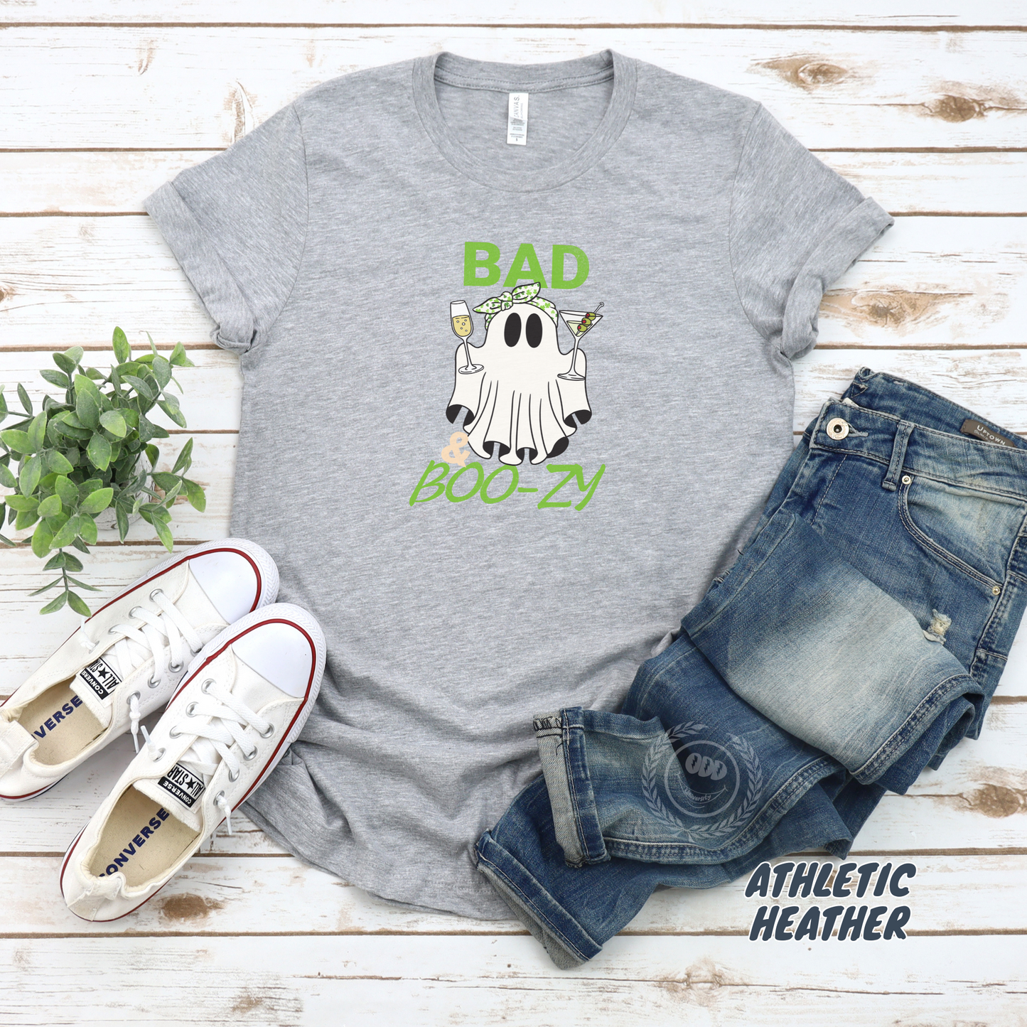 Bad and Boo-zy Ghost Tee