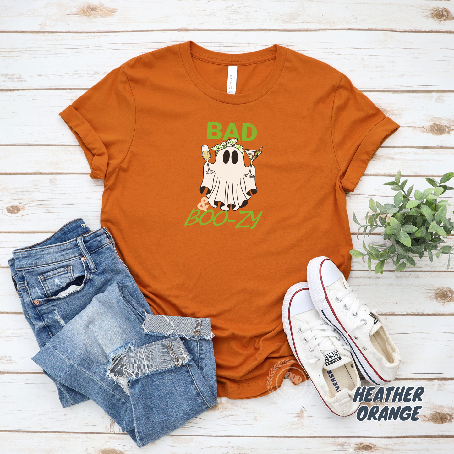 Bad and Boo-zy Ghost Tee
