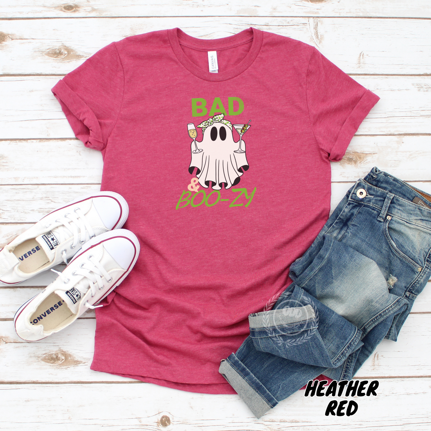 Bad and Boo-zy Ghost Tee