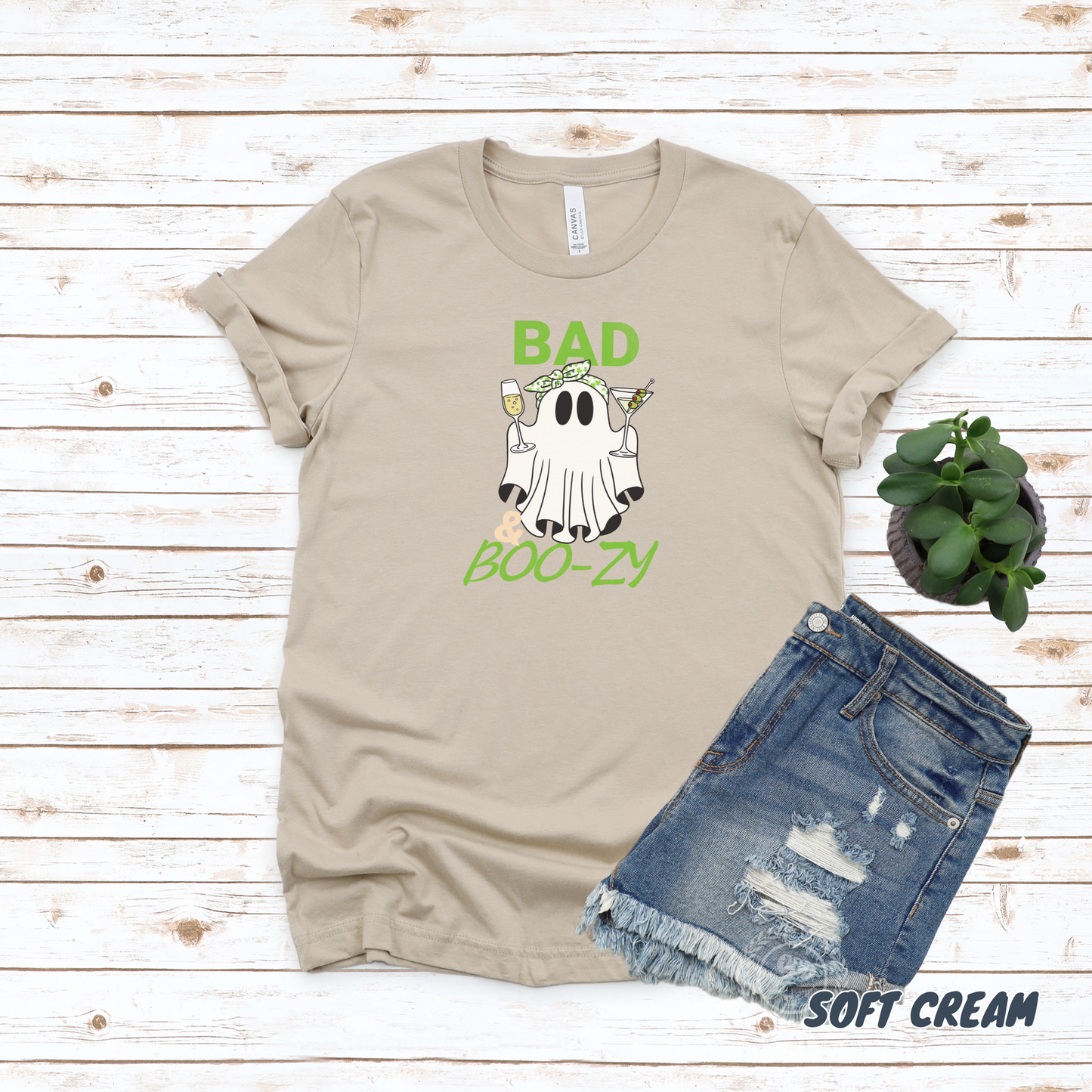 Bad and Boo-zy Ghost Tee