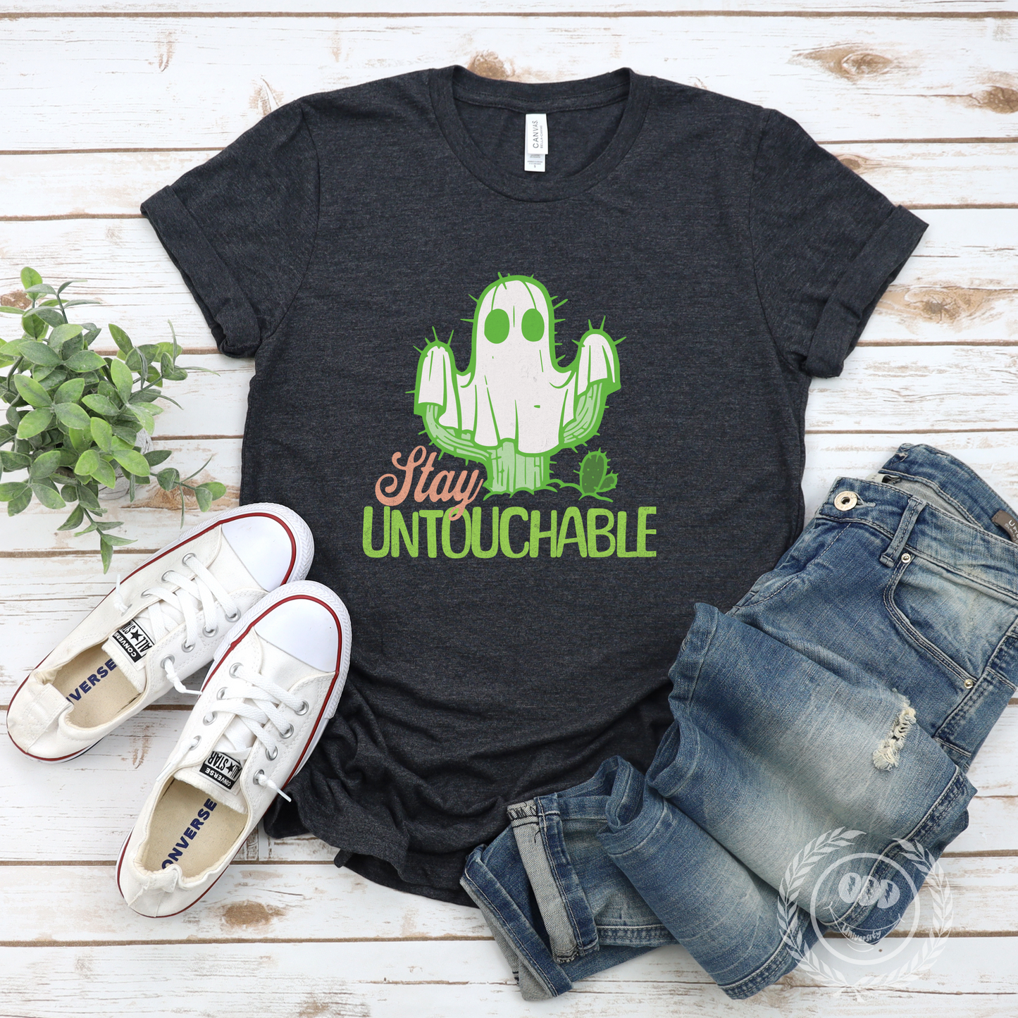 Stay Untouchable Cactus Ghost Tee