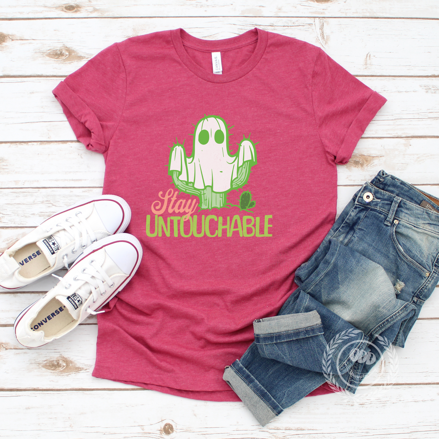 Stay Untouchable Cactus Ghost Tee
