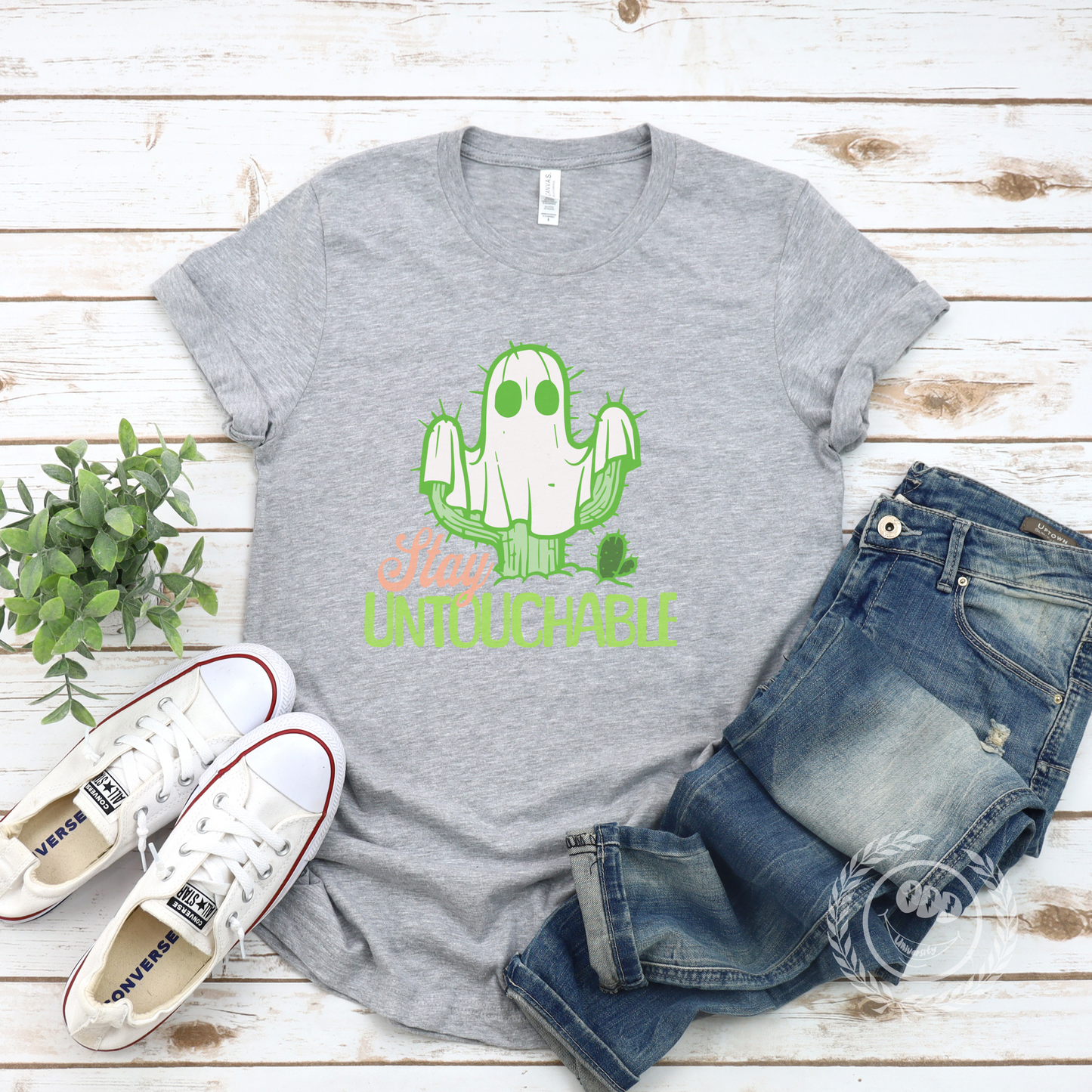 Stay Untouchable Cactus Ghost Tee