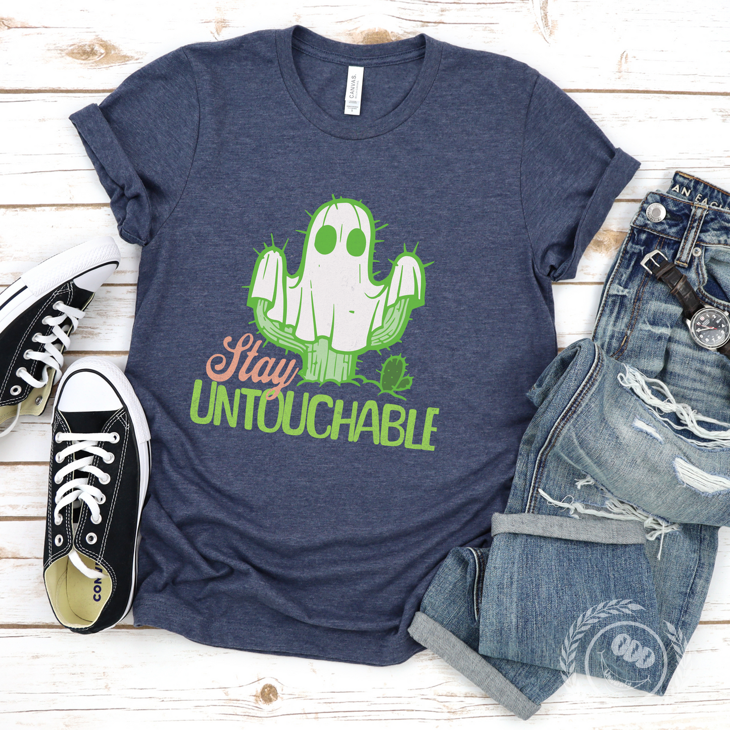 Stay Untouchable Cactus Ghost Tee