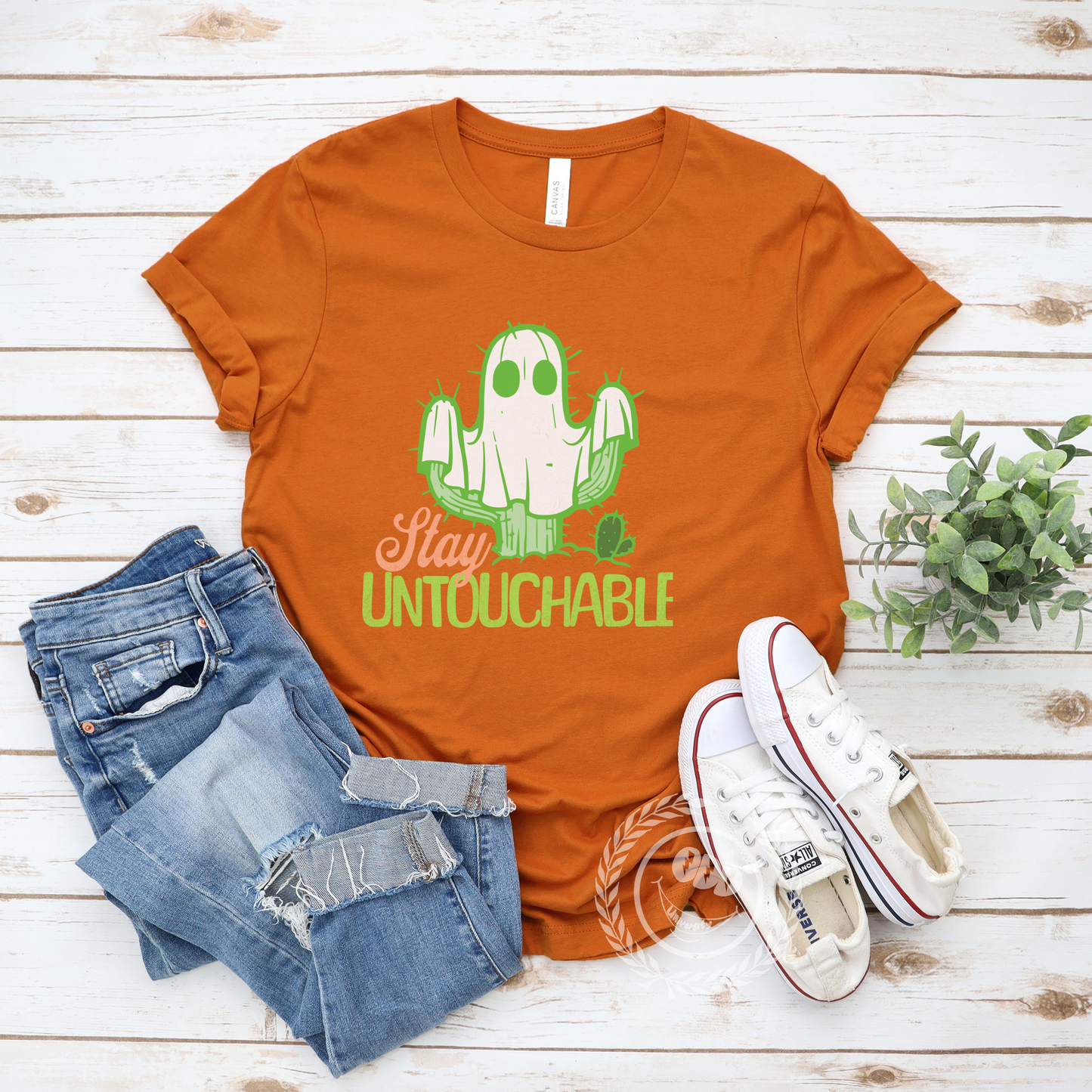 Stay Untouchable Cactus Ghost Tee