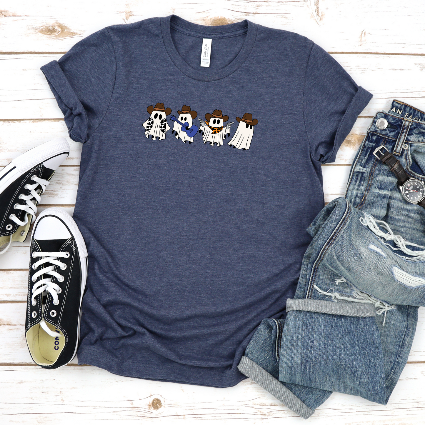 Western Roundup Ghost Tee