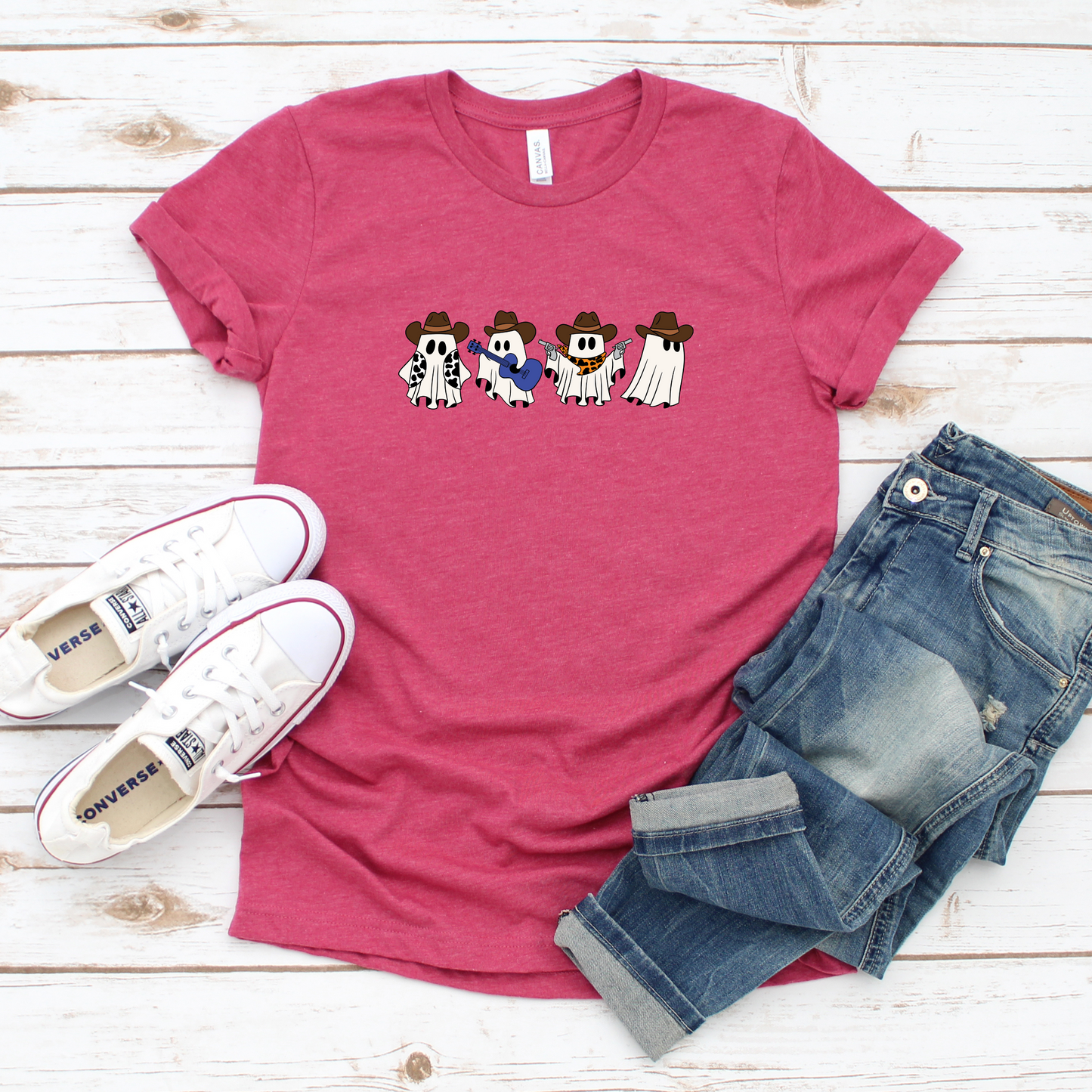 Western Roundup Ghost Tee