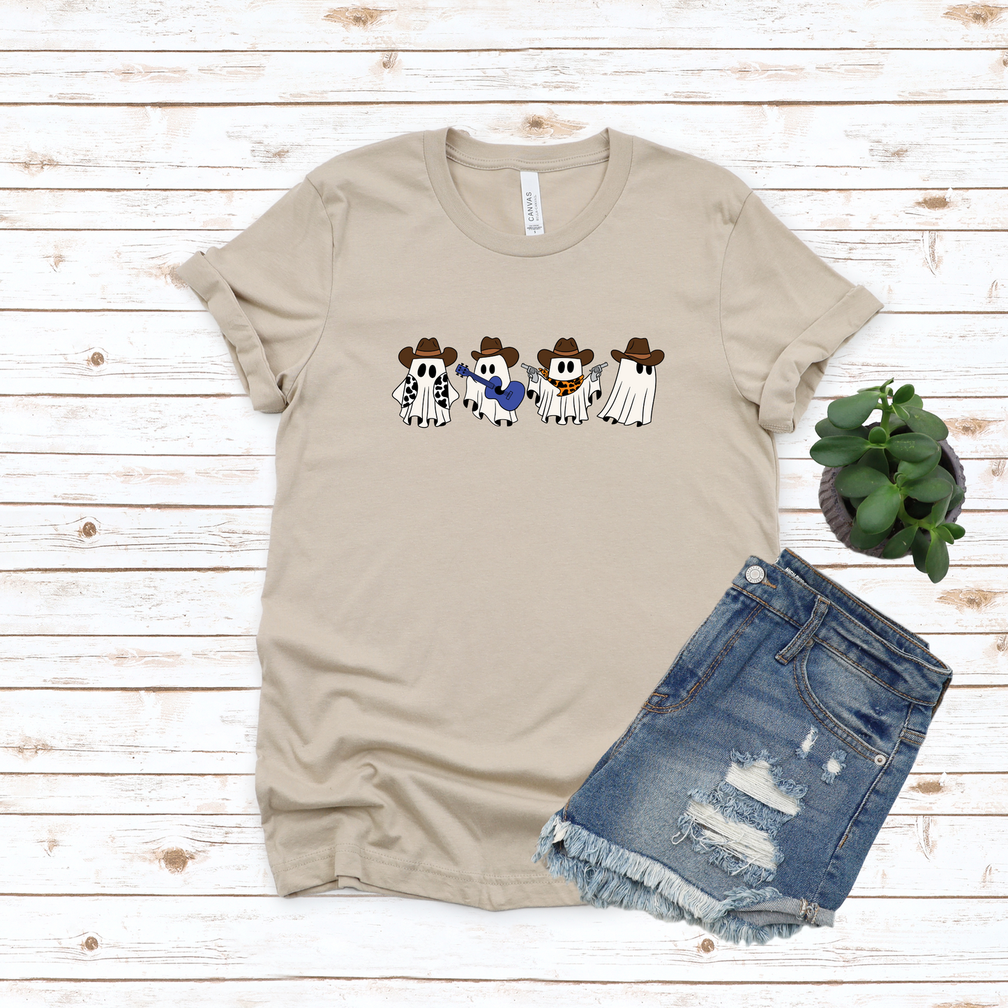 Western Roundup Ghost Tee