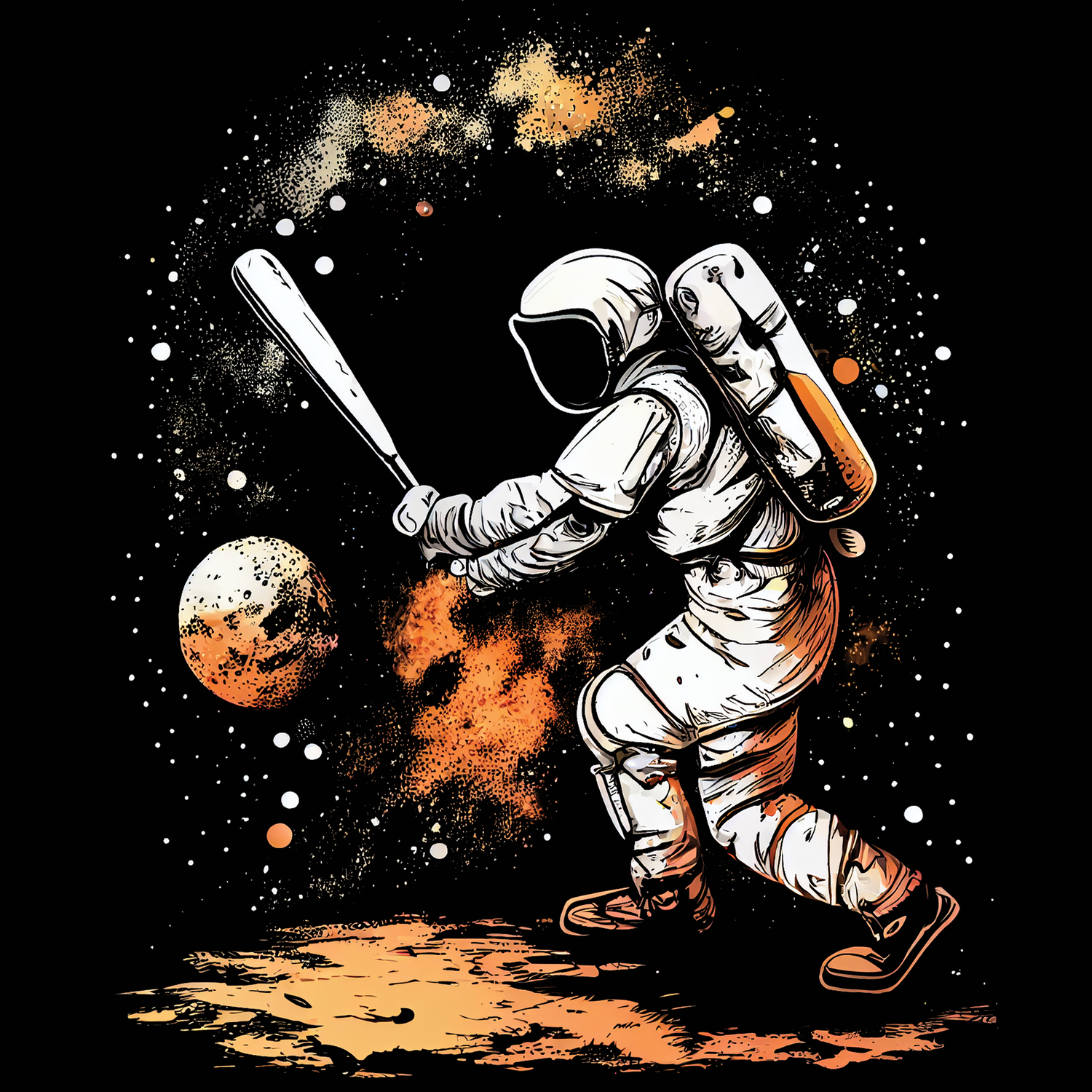 Astronaut Baseball