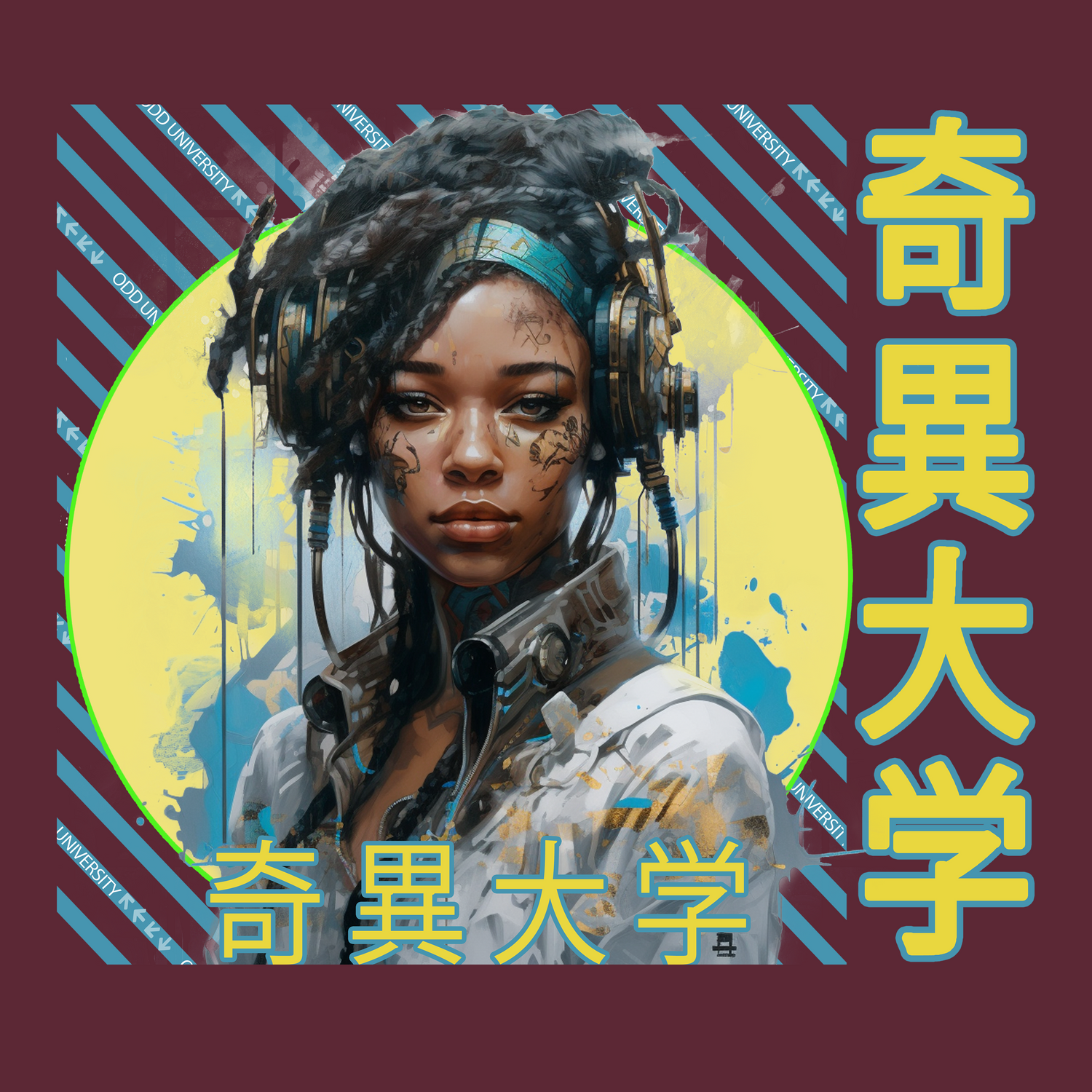 Anime Girl - 'Akai'