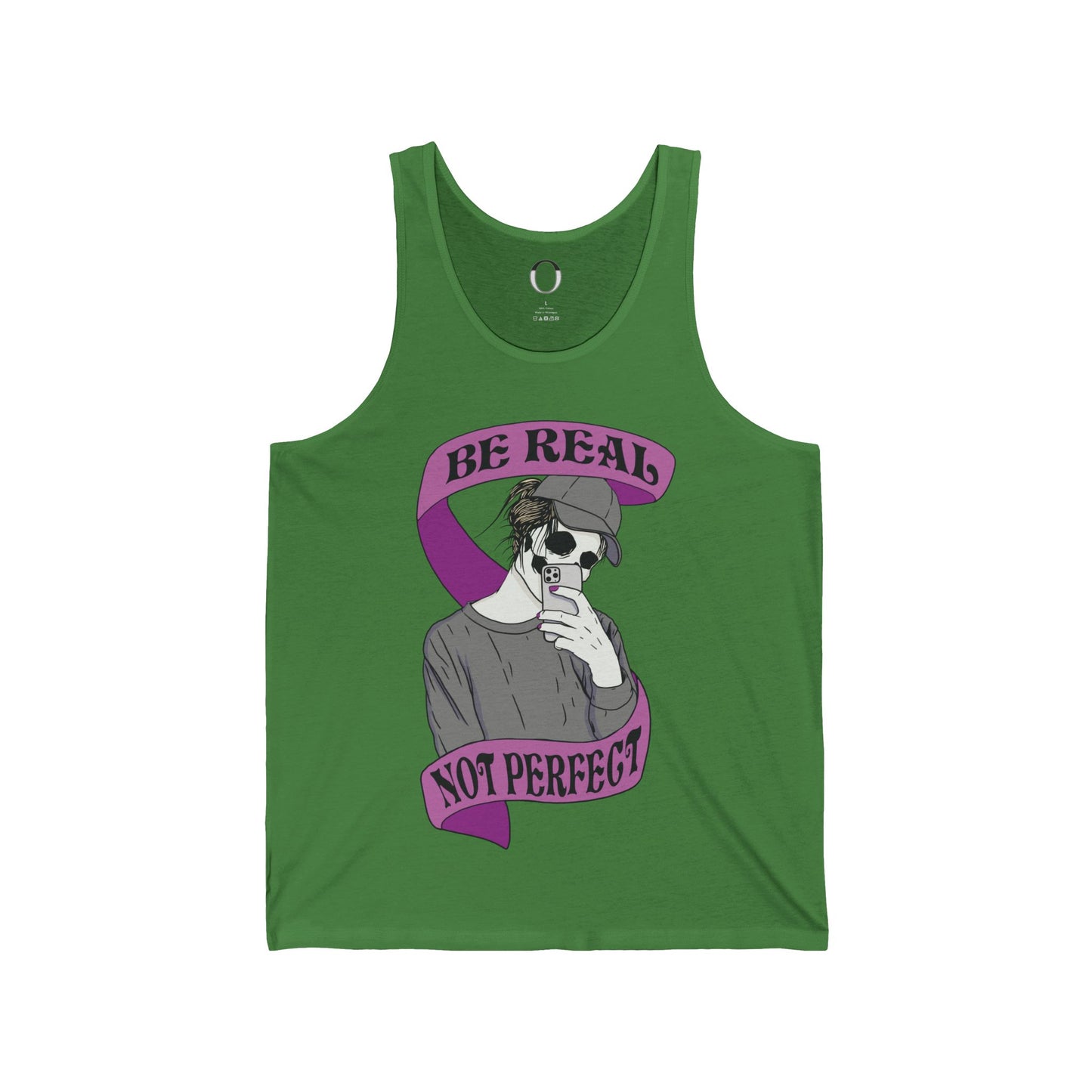 "Be Real, Not Perfect" Tank