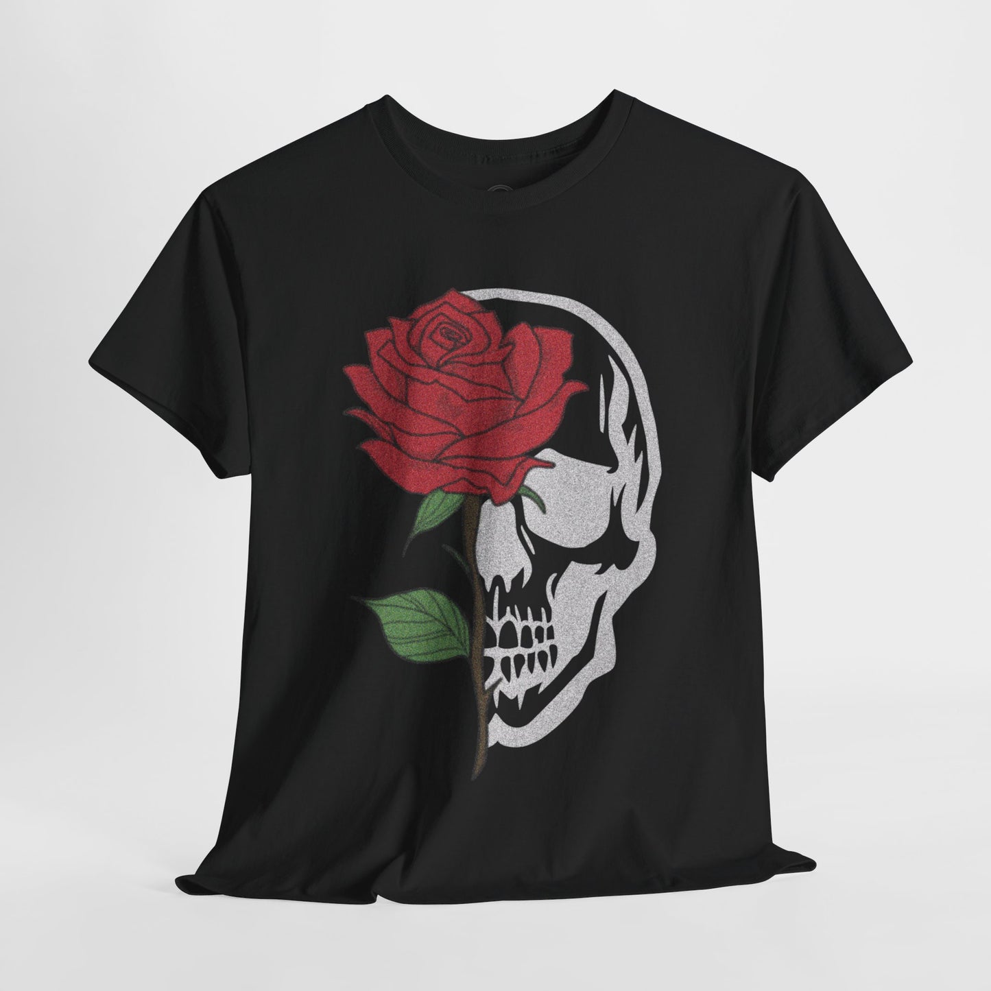 Rose/Skull Short Sleeve Tee