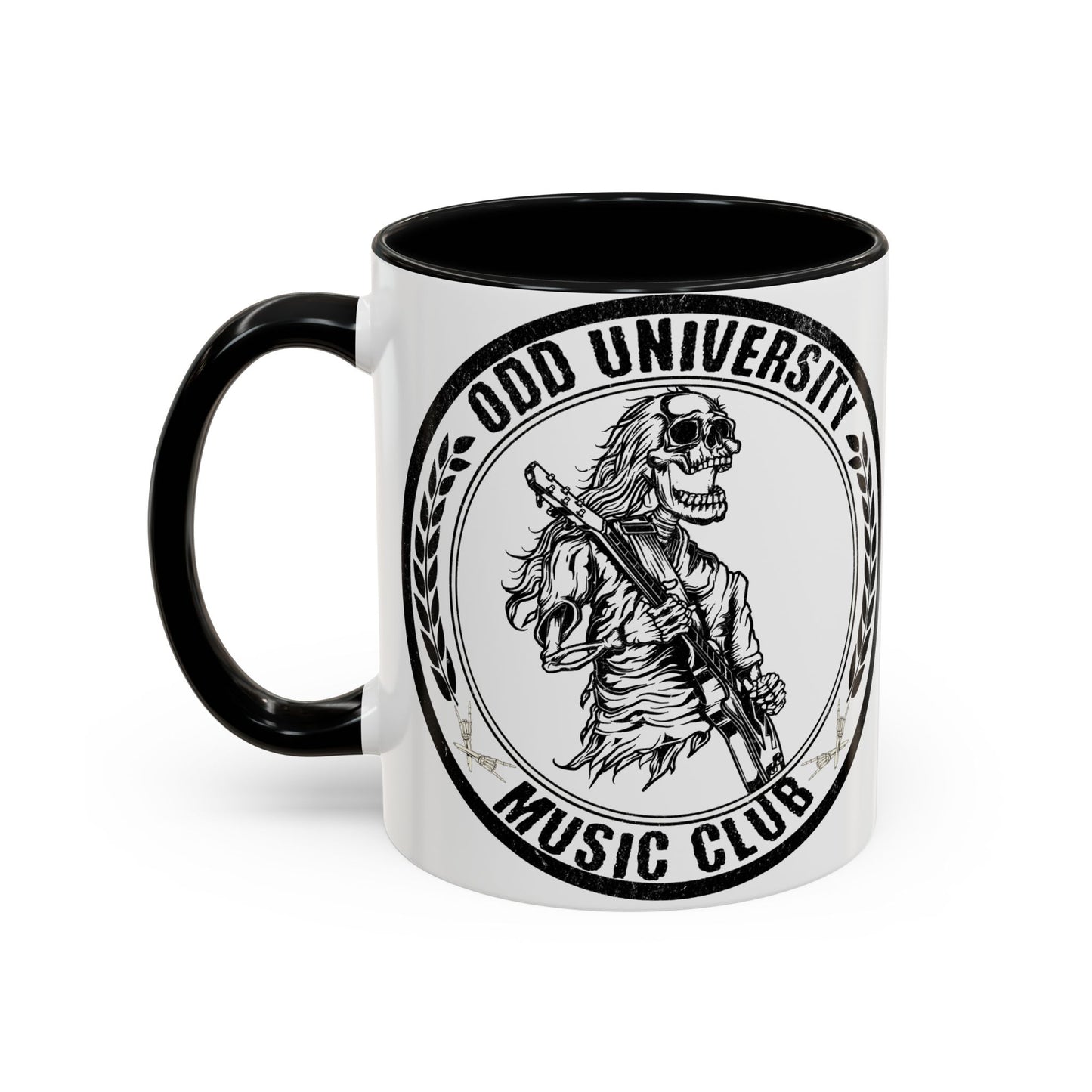 OU Music Club - Accent Coffee Mug, 11oz - White