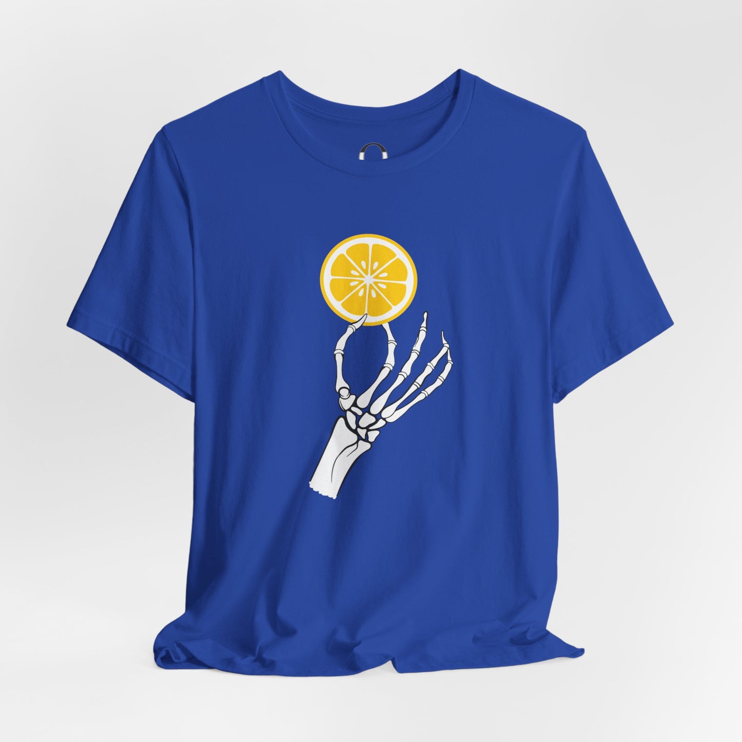 Skeleton Hand Holding A Lemon Slice Shirt