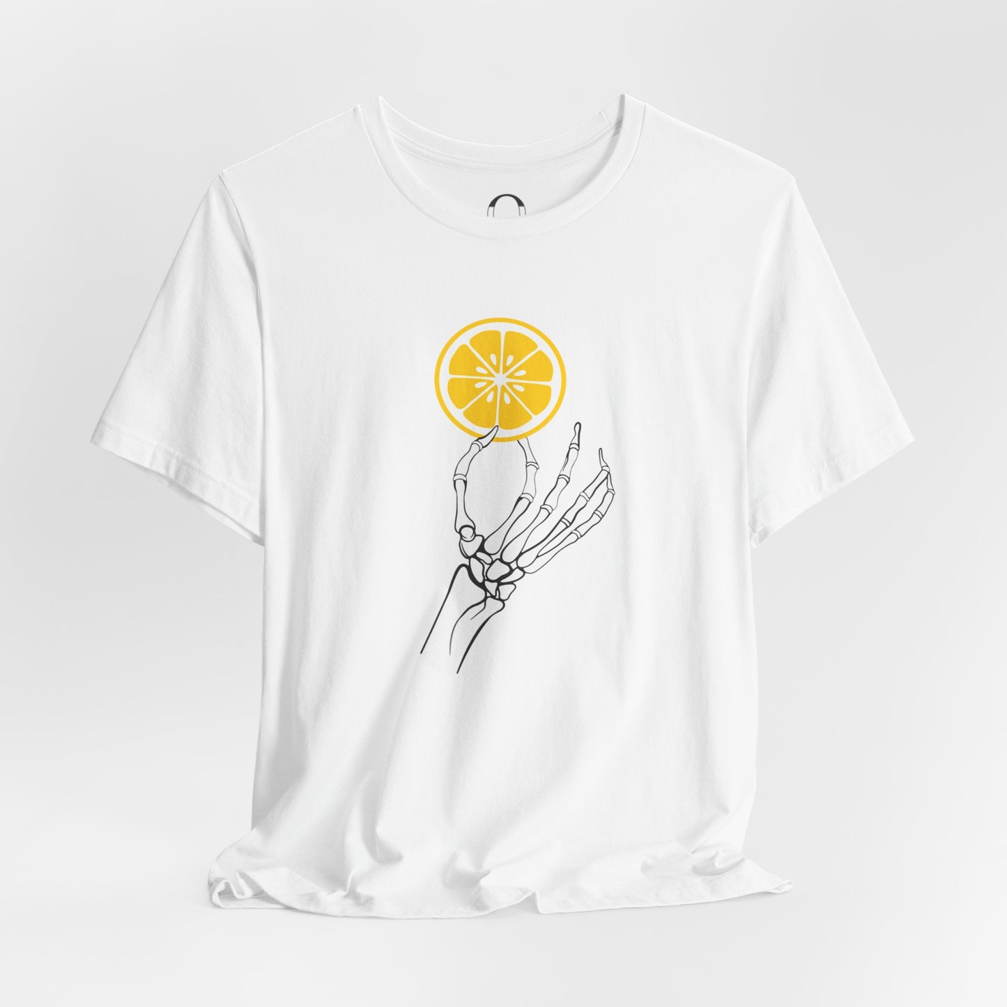 Skeleton Hand Holding A Lemon Slice Shirt