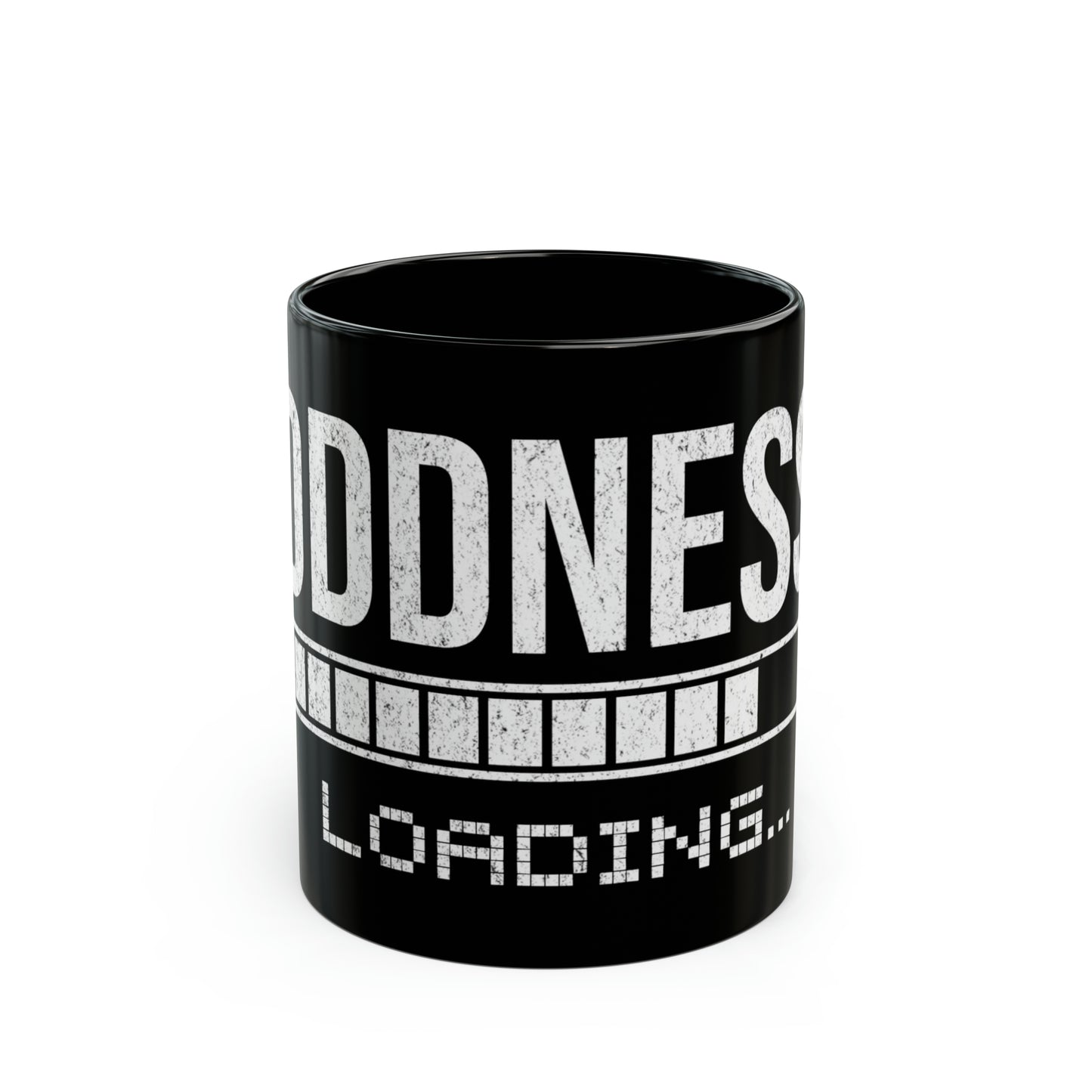 Oddness Loading...  - Black Mug (11oz)