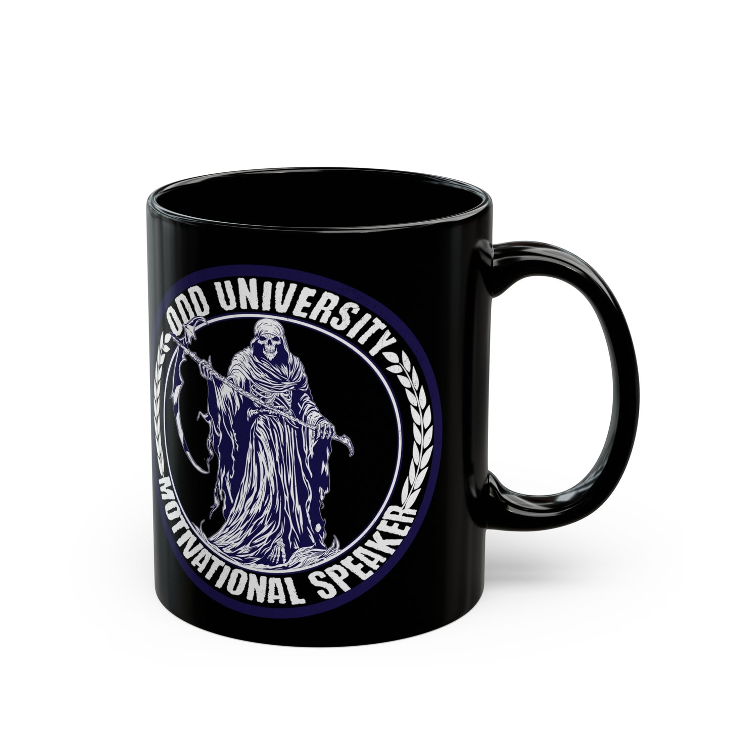 OU Motivational Speaker - Black Mug (11oz)