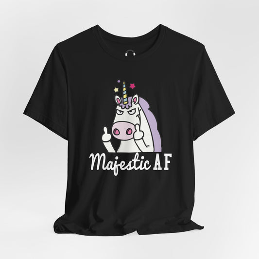 Majestic AF_ Angry Unicorn Tee