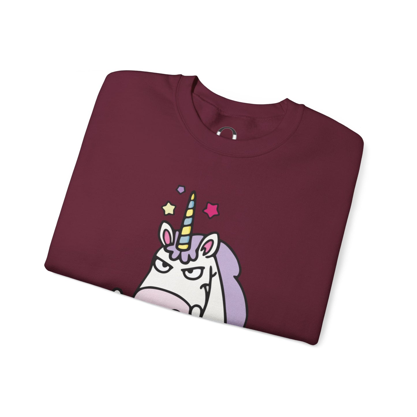 Majestic AF_ Angry Unicorn Sweatshirt