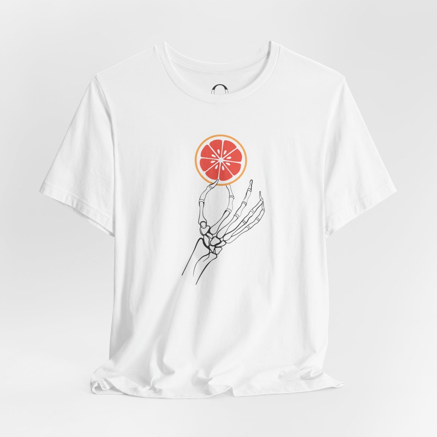 Skeleton Hand Holding A Grapefruit Slice Shirt