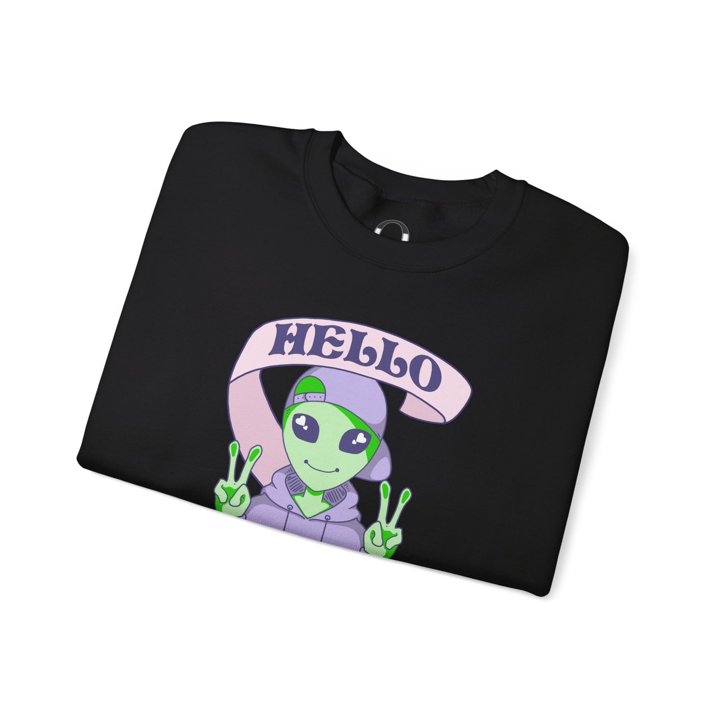 "Hello Human" Alien Sweatshirt