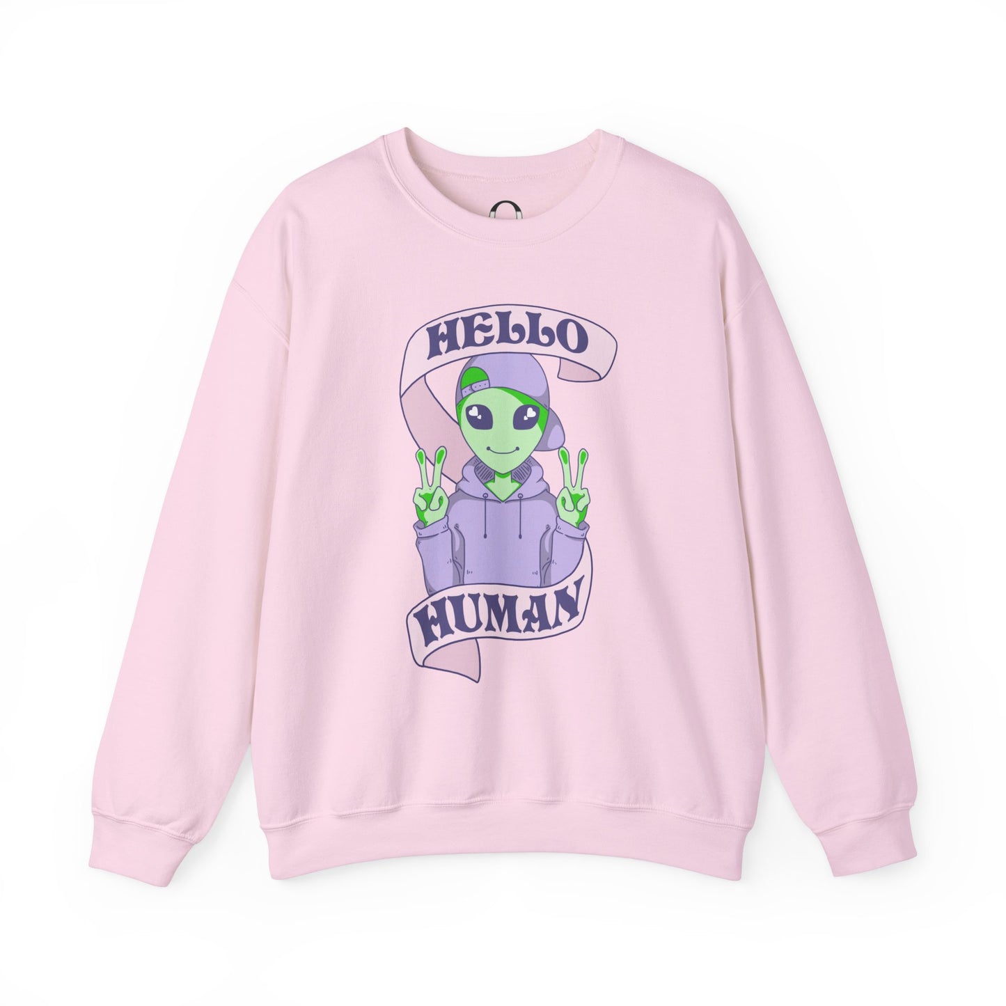 "Hello Human" Alien Sweatshirt