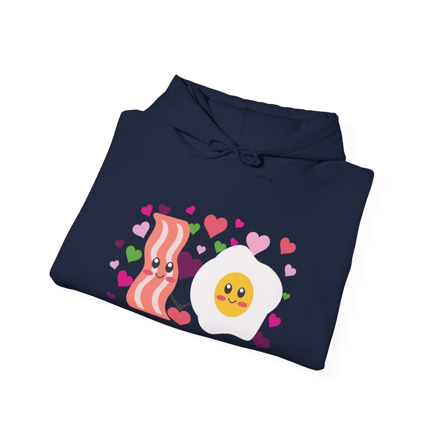 Bacon and Eggs Love Hoodie