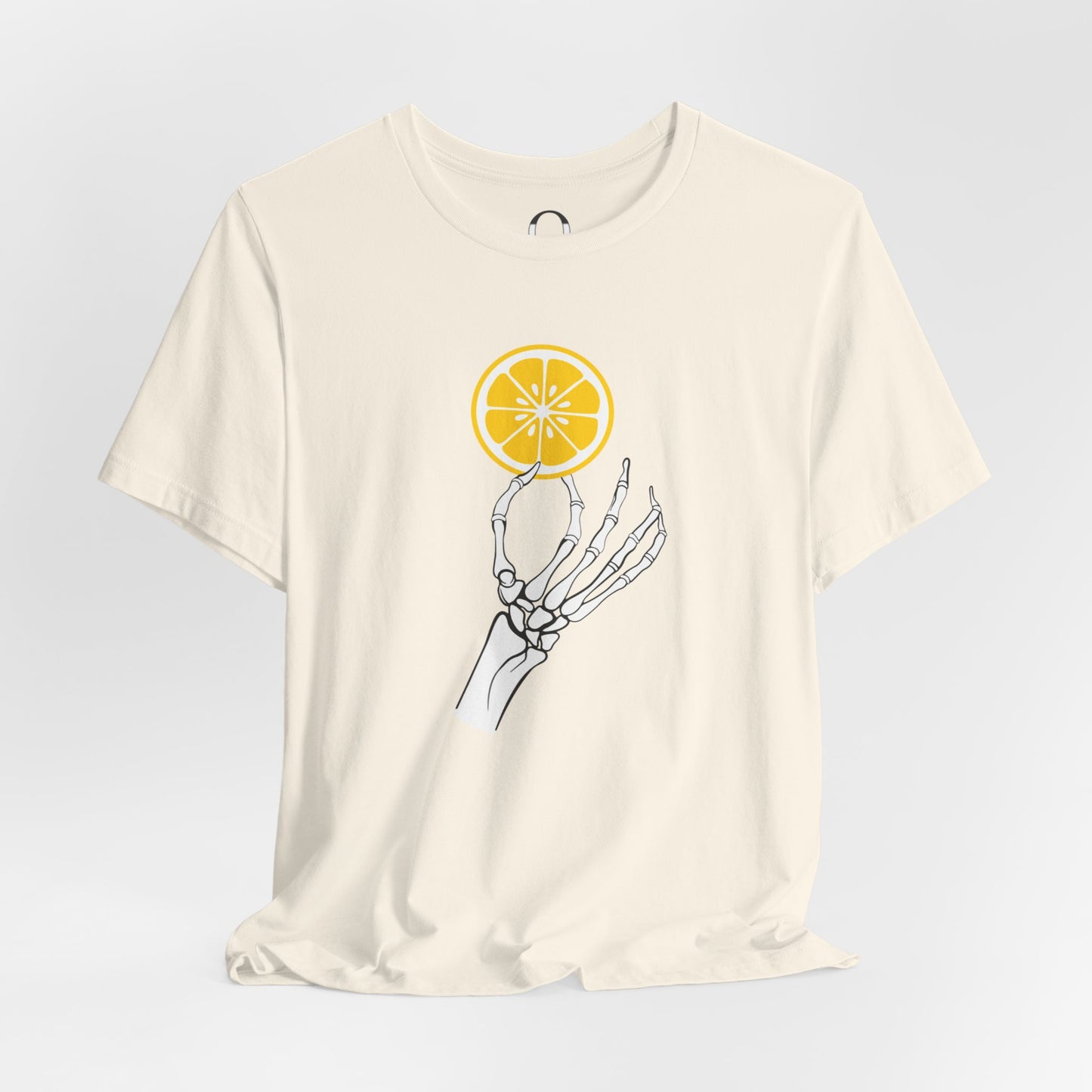 Skeleton Hand Holding A Lemon Slice Shirt