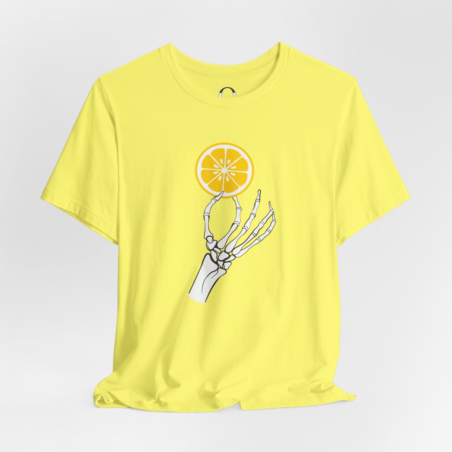 Skeleton Hand Holding A Lemon Slice Shirt