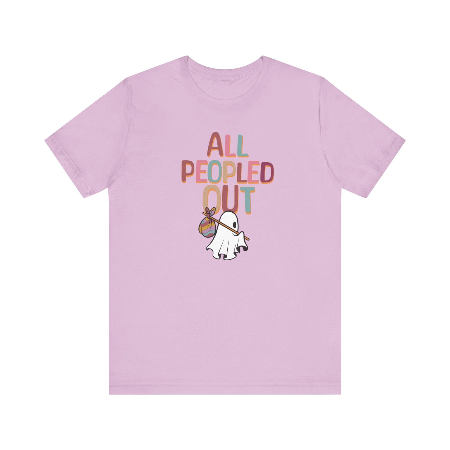All Peopled Out Ghost Tee