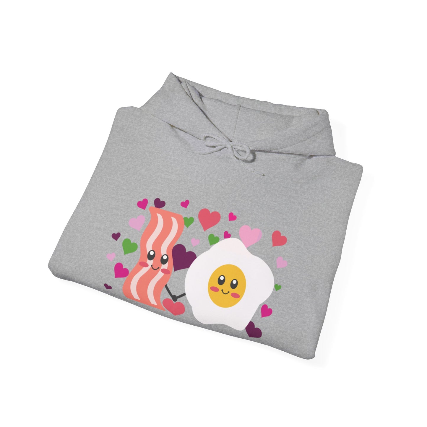 Bacon and Eggs Love Hoodie