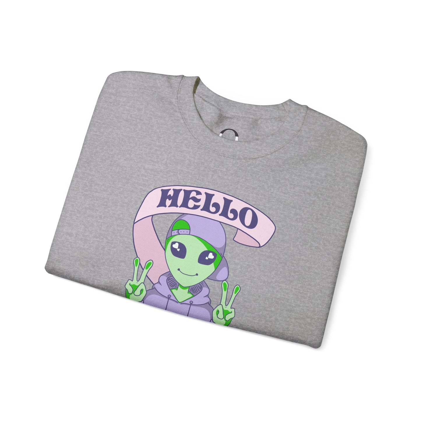 "Hello Human" Alien Sweatshirt