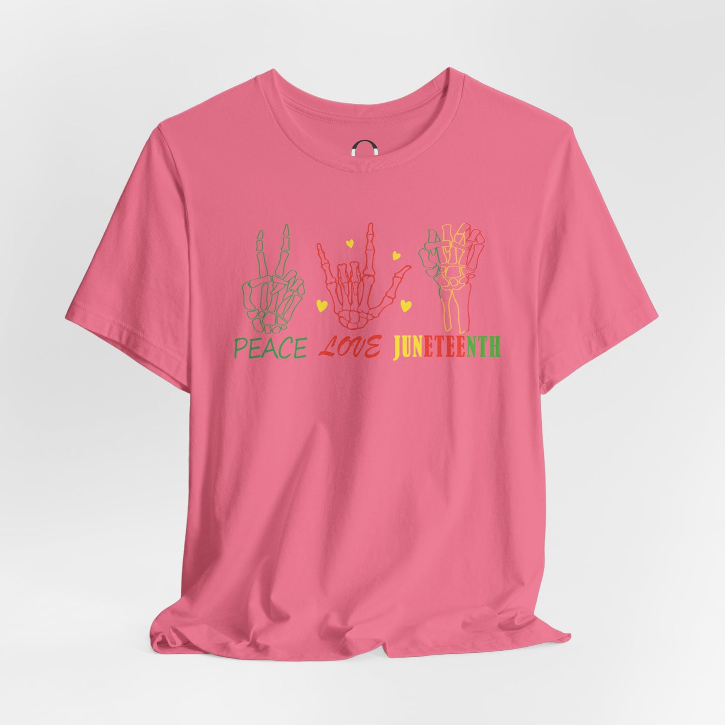 Peace. Love. Juneteenth. Short Sleeve Tee