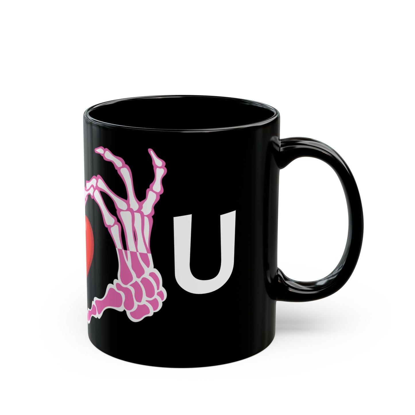 I ❤️ U - Accent Coffee Mug, 11oz