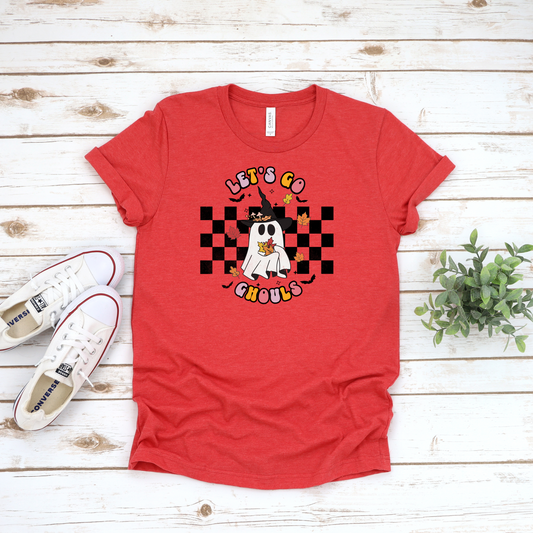 Let's Go Ghouls Ghost Tee