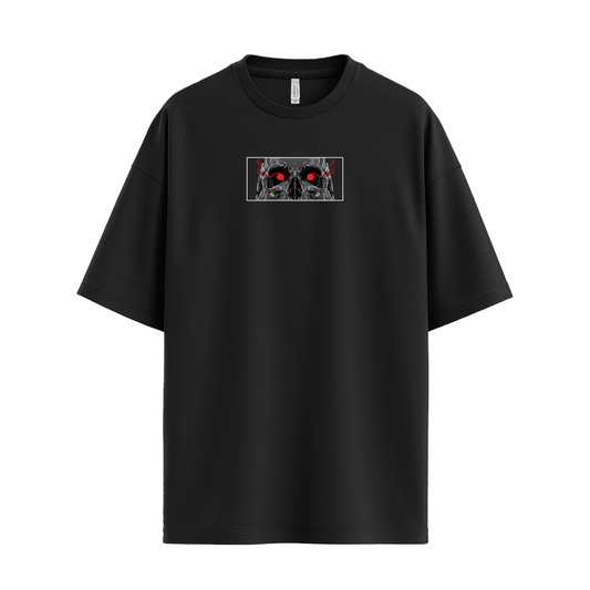Red Skull Eyes Minimalist Tee