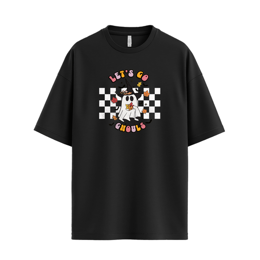 Let's Go Ghouls Ghost Tee