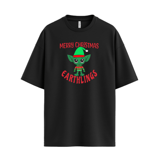 Alien - Merry Christmas Earthlings Tee