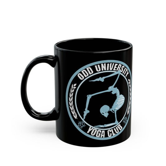 OU Yoga Club - Black Mug (11oz)