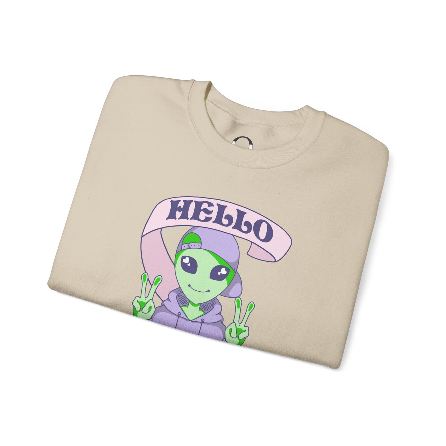 "Hello Human" Alien Sweatshirt