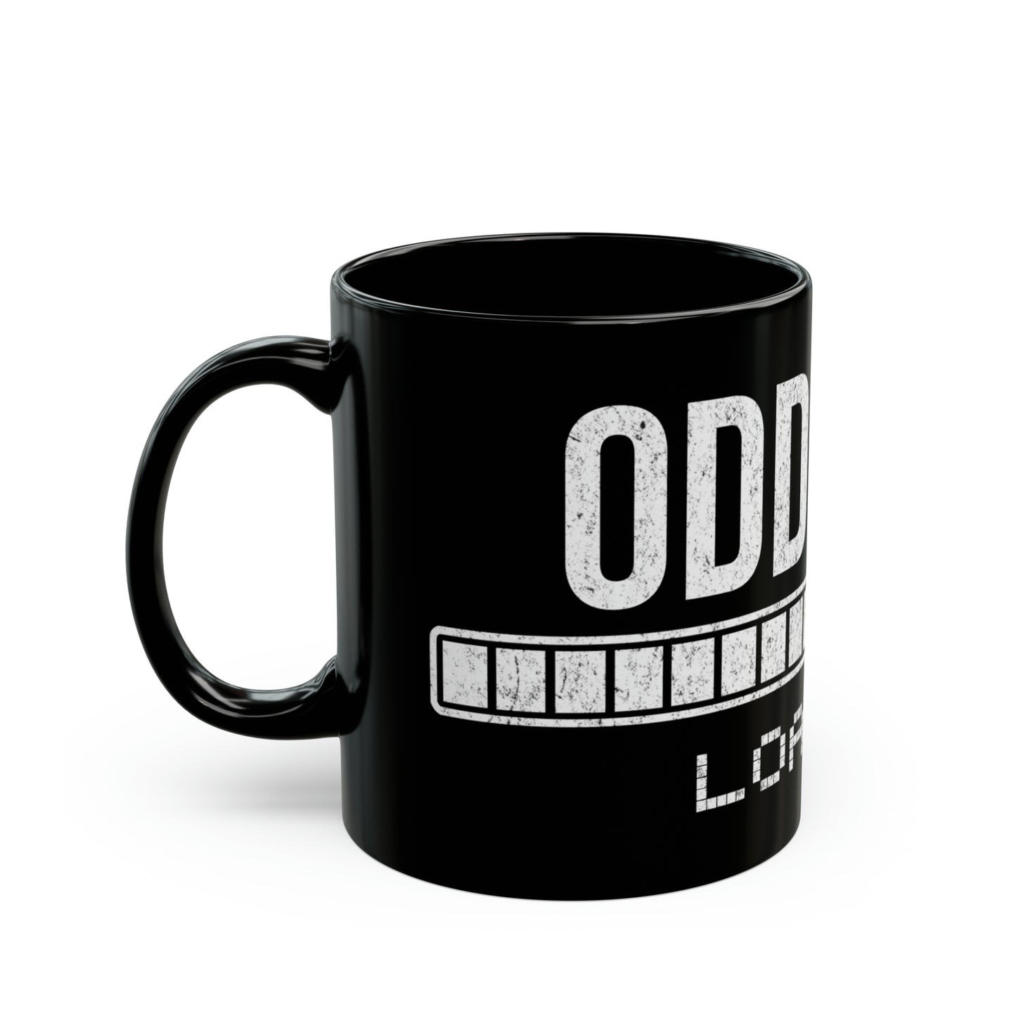 Oddness Loading...  - Black Mug (11oz)