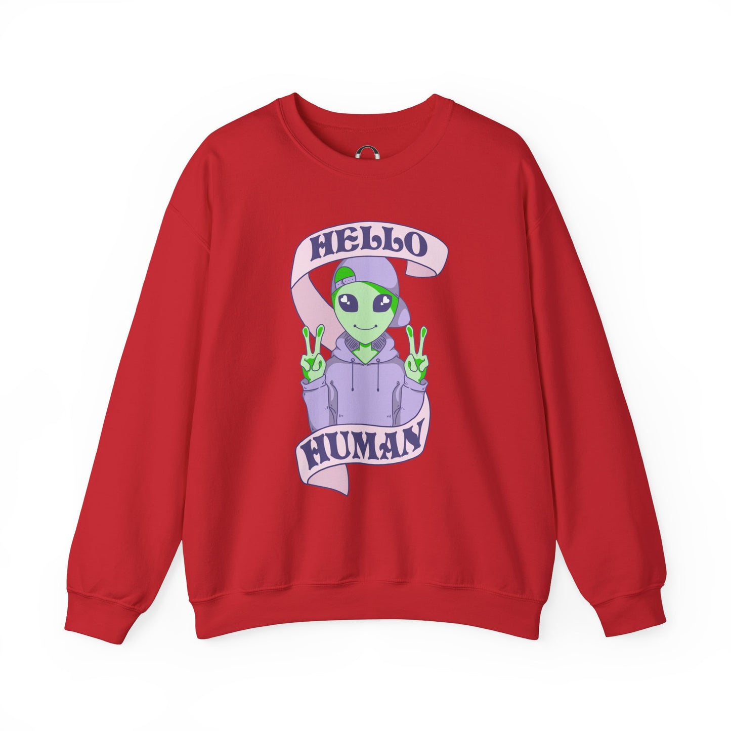 "Hello Human" Alien Sweatshirt