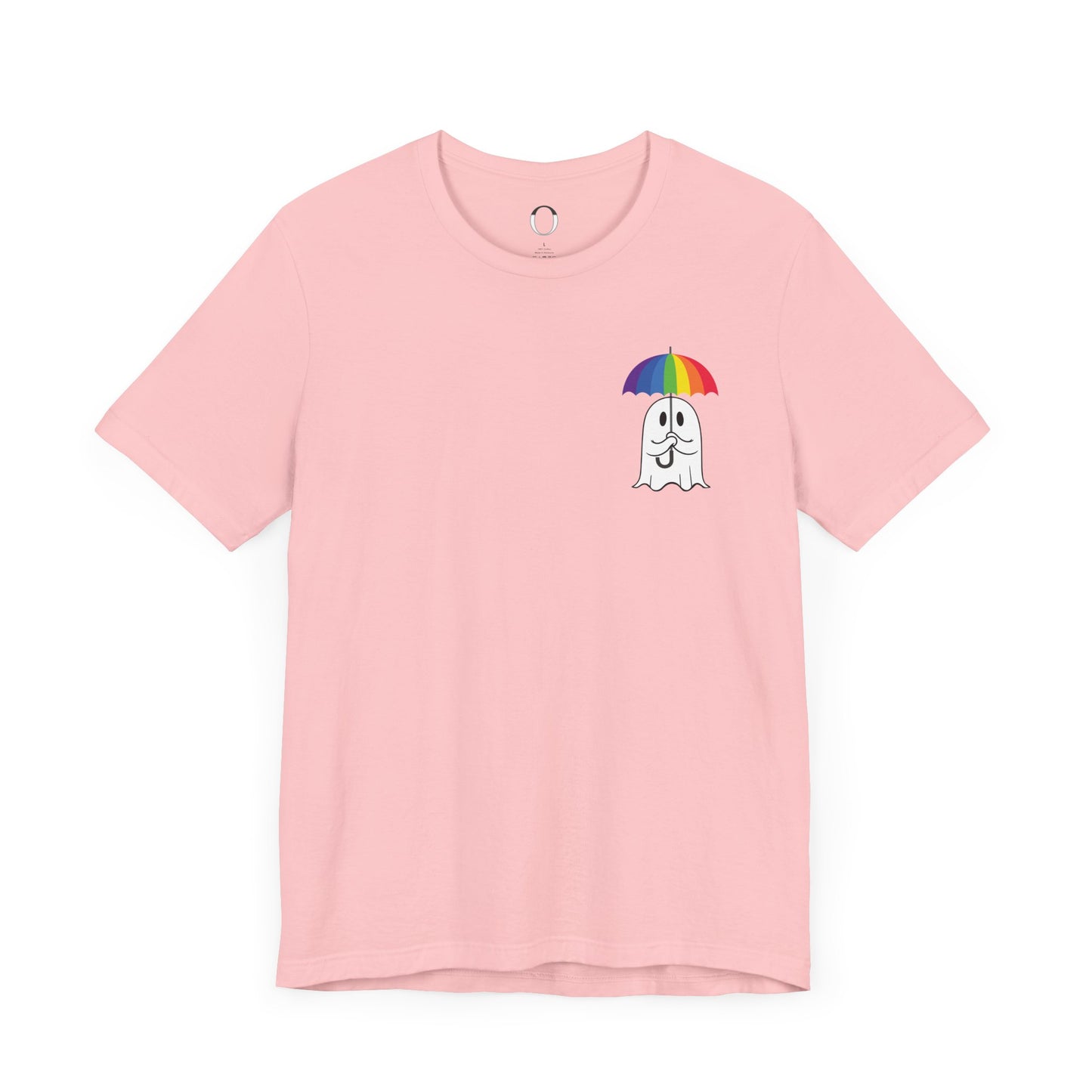 LGBTQ Pride Umbrella Ghost Pocket Shirt