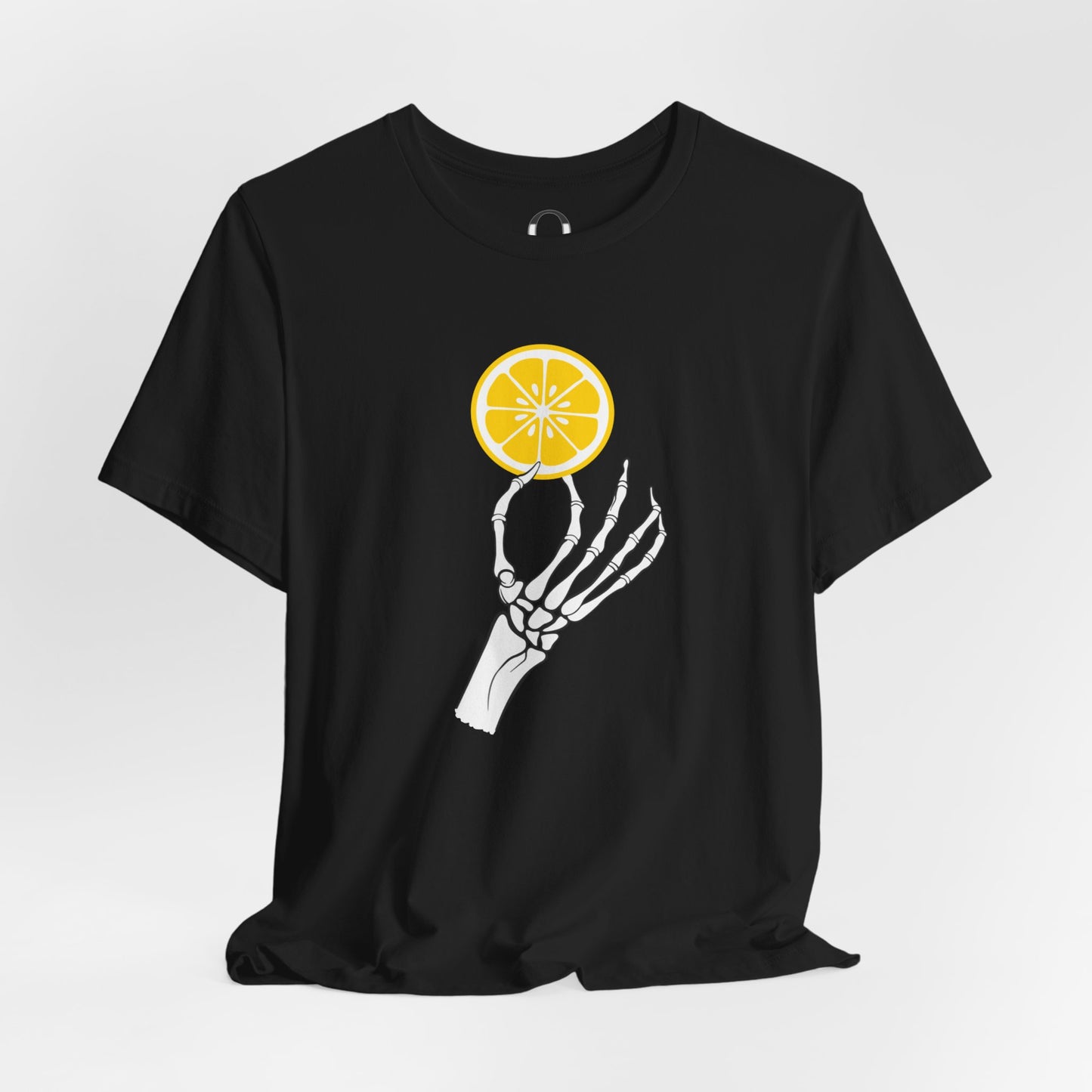 Skeleton Hand Holding A Lemon Slice Shirt