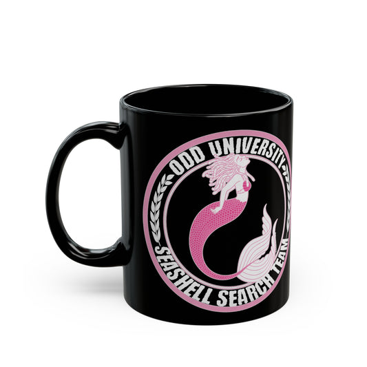 OU Seashell Search Team - Black Mug (11oz)