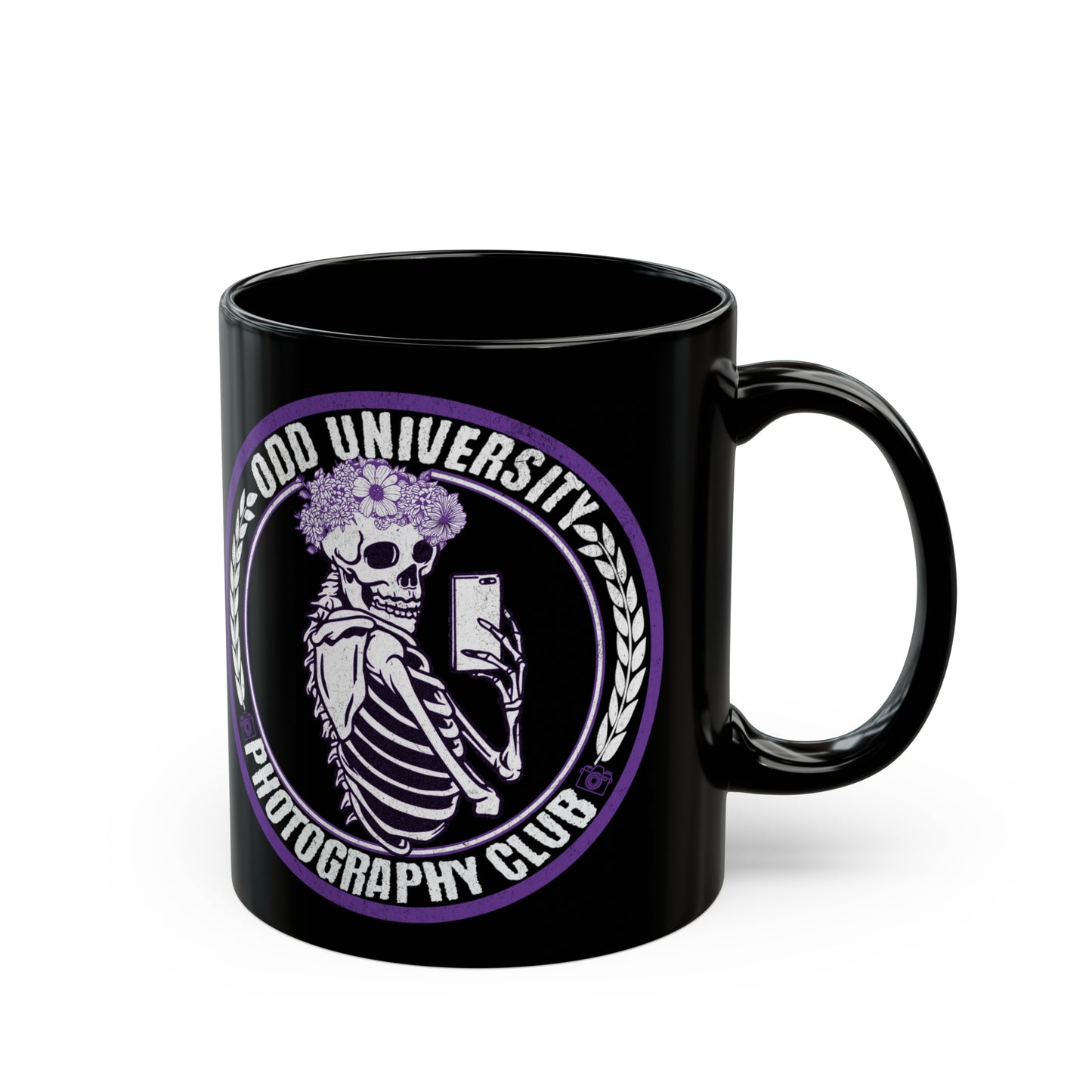 OU Photography Club - Black Mug (11oz)