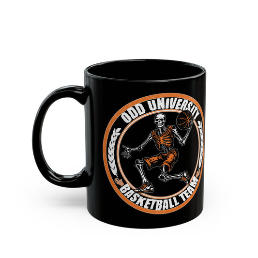 OU Basketball Team - Black Mug (11oz)